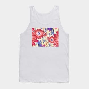 Digital daisy chain Tank Top